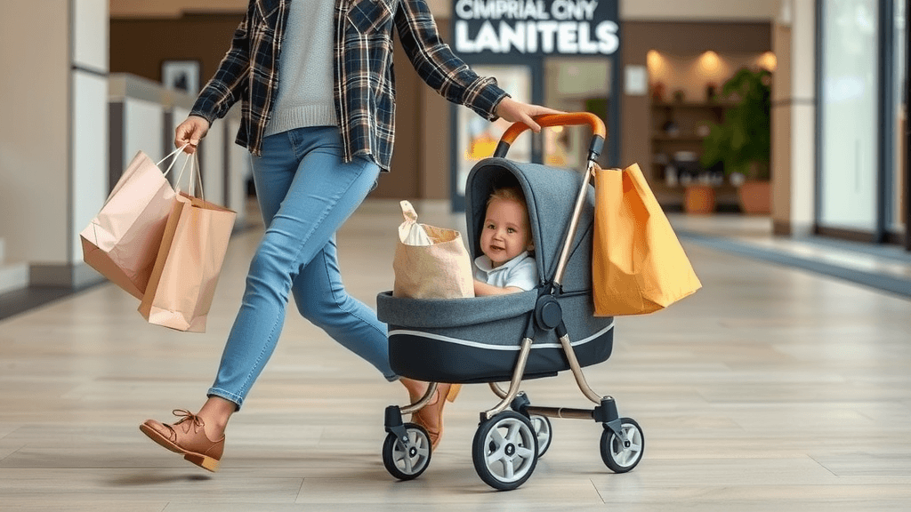 La practicidad de un carrito ligero y fácil de plegar facilita la vida diaria de los padres.